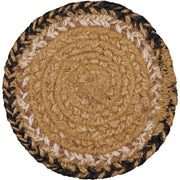 Kettle Grove Jute Coaster Stencil Star Set of 6