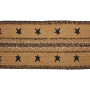 Kettle Grove Jute Stair Tread Stencil Stars Border Oval Latex 8.5x27