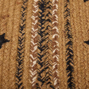 Kettle Grove Jute Stair Tread Stencil Stars Border Rect Latex 8.5x27