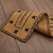 Kettle Grove Jute Stair Tread Stencil Stars Border Rect Latex 8.5x27