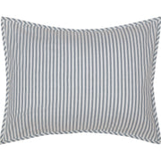 Sawyer Mill Blue Ticking Stripe Standard Sham 21x27