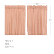 Sawyer Mill Red Ticking Stripe Tier Set of 2 L36xW36