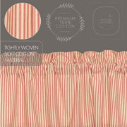 Sawyer Mill Red Ticking Stripe Tier Set of 2 L36xW36