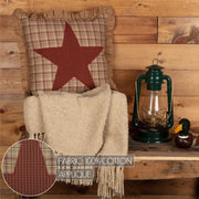 Dawson Star Applique Pillow 18x18