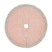 Sawyer Mill Red Ticking Stripe Tree Skirt 48