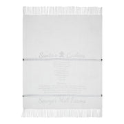 Sawyer Mill Santa Cookies Woven Throw 50x60