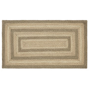 Cobblestone Jute Rug Rect w/ Pad 27x48