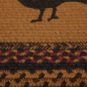 Heritage Farms Crow Jute Rug Oval w/ Pad 20x30