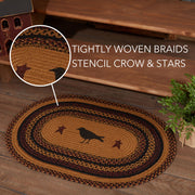 Heritage Farms Crow Jute Rug Oval w/ Pad 20x30