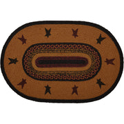 Heritage Farms Star Jute Rug Oval w/ Pad 20x30