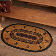 Heritage Farms Star Jute Rug Oval w/ Pad 20x30