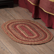 Cider Mill Jute Rug Oval w/ Pad 20x30