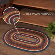 Stratton Jute Rug Oval w/ Pad 20x30