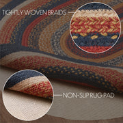 Stratton Jute Rug Oval w/ Pad 36x60