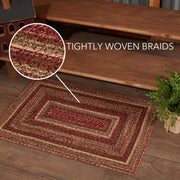 Cider Mill Jute Rug Rect w/ Pad 20x30