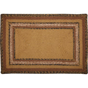 Kettle Grove Jute Rug Rect Stencil Welcome w/ Pad 20x30