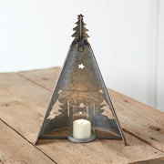 Large Christmas Tree Votive Holder