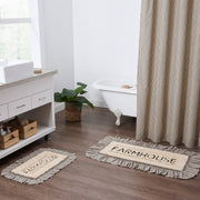Sawyer Mill Charcoal Farmhouse Bathmat 20x30