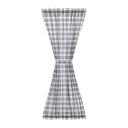 Sawyer Mill Black Plaid Door Panel 72x40