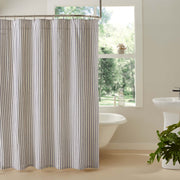 Kaila Ticking Stripe Shower Curtain 72x72