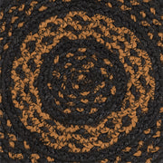 Black & Tan Jute Trivet 8