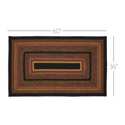 Heritage Farms Jute Rug Rect w/ Pad 36x60