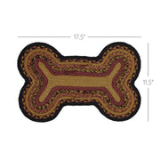 Heritage Farms Indoor/Outdoor Small Bone Rug 11.5x17.5