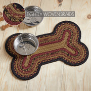 Heritage Farms Indoor/Outdoor Small Bone Rug 11.5x17.5