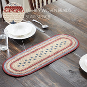 Celebration Jute Oval Runner 8x24