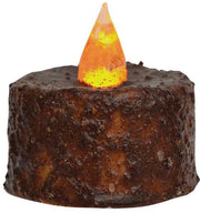 Timer Tealight - Burnt Mustard