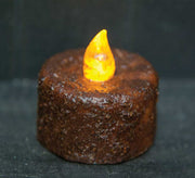Timer Tealight - Burnt Mustard