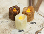 Mini Dripped Pillar - Ivory - 1-3/4"