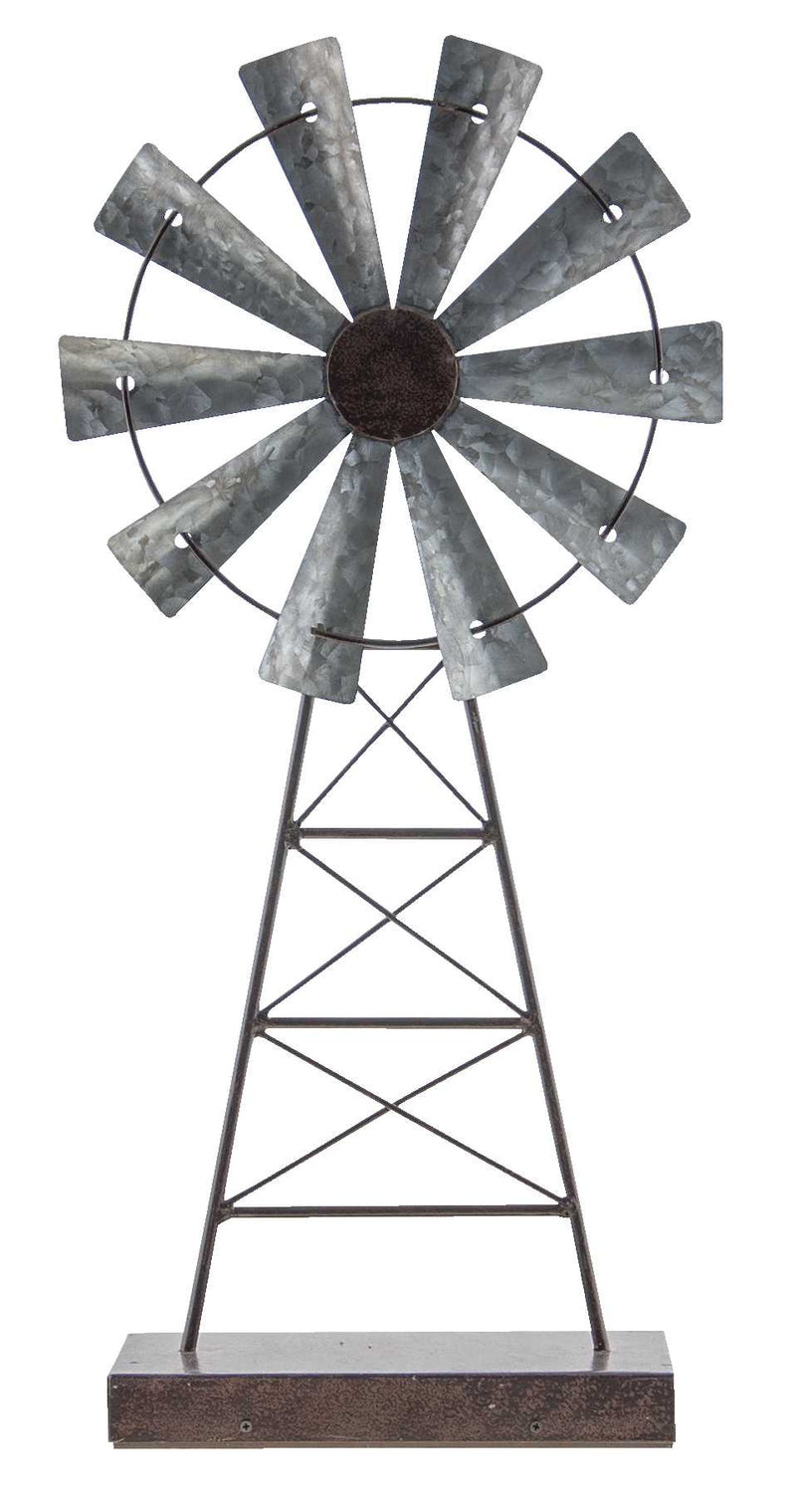 Rustic Windmill Stand