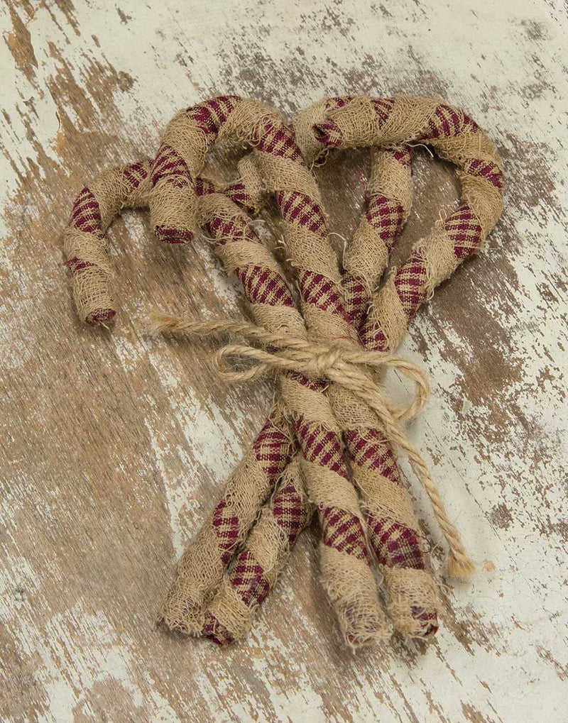 Fabric Candy Cane Bundle