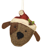 Fabric Dog Ornament