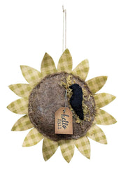 Hello Fall Sunflower Ornament