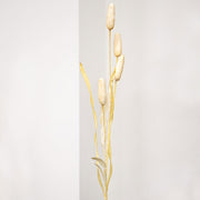 Wispy Late Summer Bunny Tail & Leaf Spray