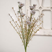 Blooming Mayflower Spray - Periwinkle