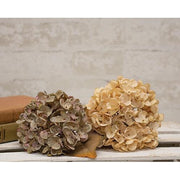 Antique Ivory Autumn Hydrangea Pick