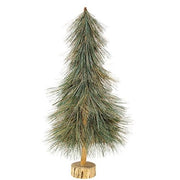 Sparkle Bottle Brush Tree on Base - 21"