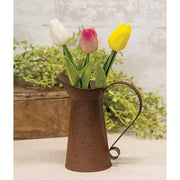 Foamy Tulip Bud Stem - White