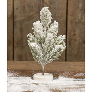 Snowy Spruce Mini Tree on Base - 10"