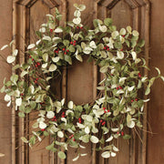 Winter Silver Dollar Wreath