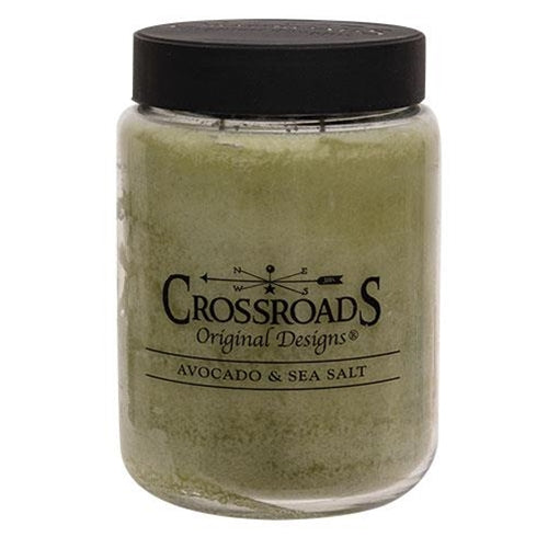 Avocado & Sea Salt Jar Candle - 26oz (Pack of 12)