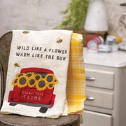 Wild Like a Flower Kitchen Towels (Set of 2)