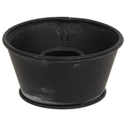 Old Black Metal Taper Cup
