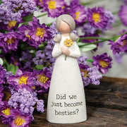 Did We Just Become Besties Mini Resin Angel