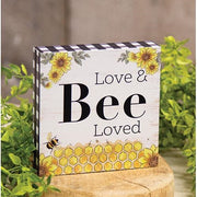 Bee Block Sign