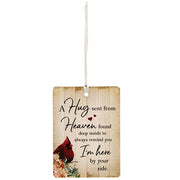 A Hug From Heaven Cardinal Ornament