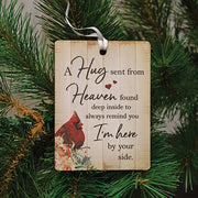 A Hug From Heaven Cardinal Ornament